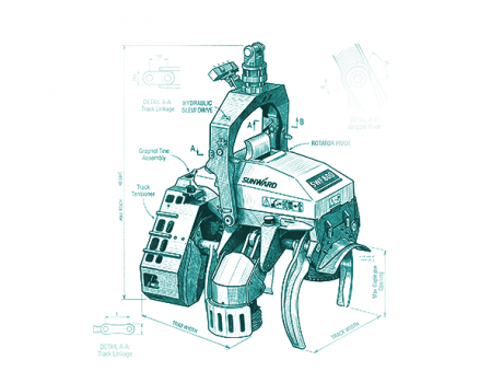 Лесхоз техника Sunward