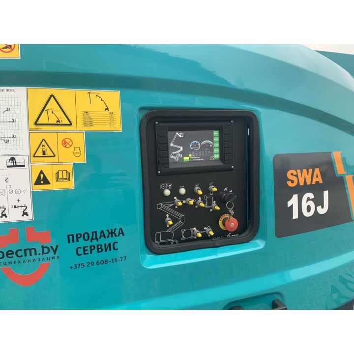 Коленчатый дизельный подъемник Sunward SWA16J