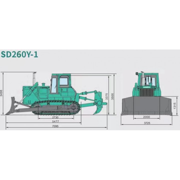 Бульдозер Sunward SD260Y-1. 23400 кг